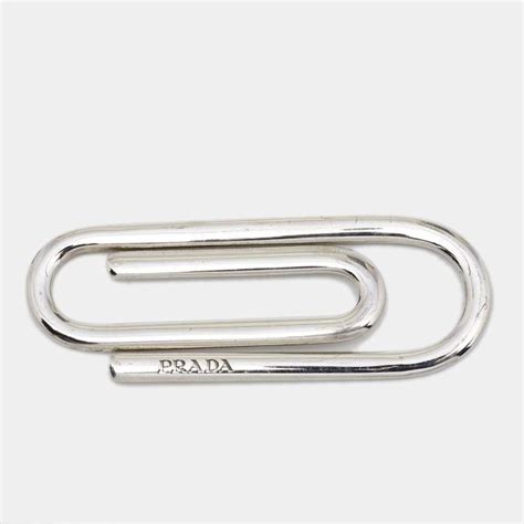 prada paper clip uk|Prada money clip billfold.